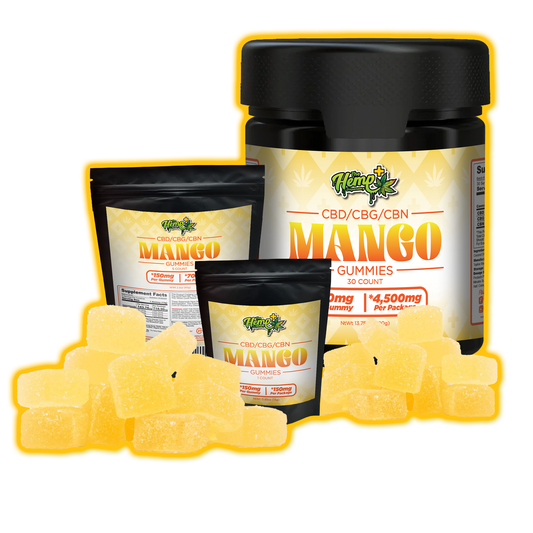 CBD/CBG/CBN Gummies Mango 150mg Batch: 84147