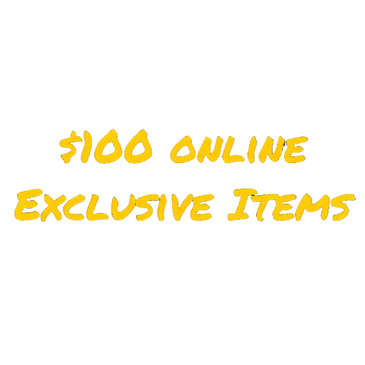 $100 Online Exclusive Items